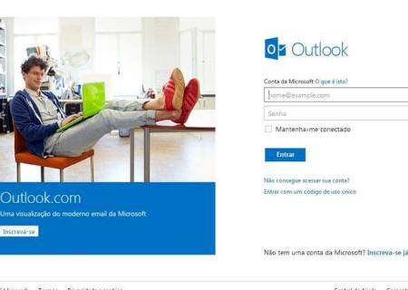 Microsoft substitui o Hotmail pelo portal Outlook.com