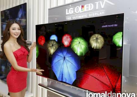 LG inicia venda da 1ª TV OLED do mundo por US$ 10 mil