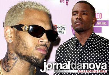 Chris Brown e Frank Ocean partem para a briga em estúdio de Los Angeles