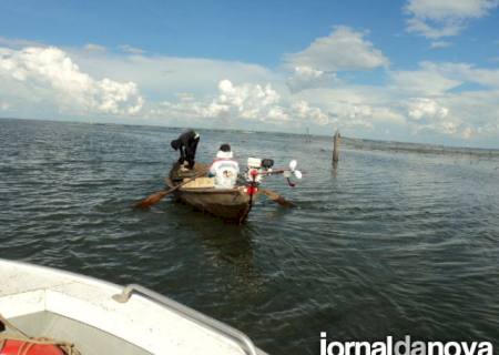 PMA de Bataguassu prende 04 pescadores com 393 kg de pescado