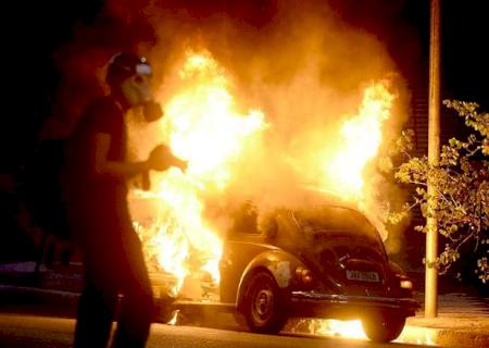 Protesto contra a Copa do Mundo acaba em conflito em SP