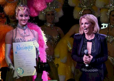 Britney é homenageada em evento em Las Vegas