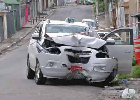 Câmeras de segurança flagram morte de taxista