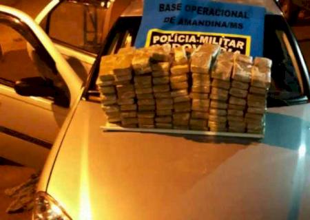 Homem é preso com carro recheado de maconha na região de Ipezal