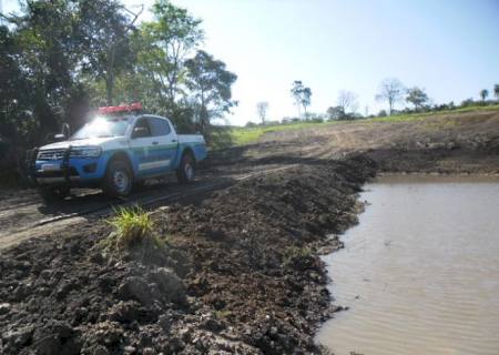 PMA autua fazendeiro paulista por desmatamento ilegal e obstrução de córrego