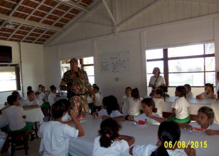 PMA realiza Educação Ambiental em escola rural