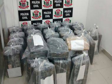 Polícia apreende mais de uma tonelada de maconha em Itu