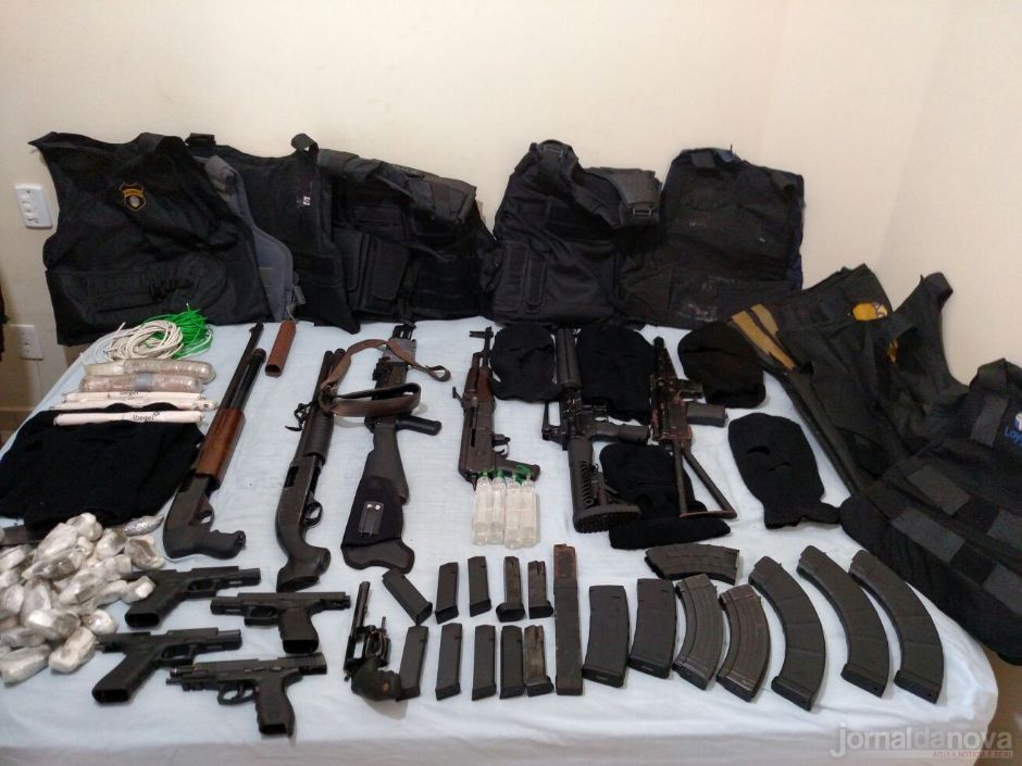 Homem é preso com armas e explosivos em Ribeirão Preto