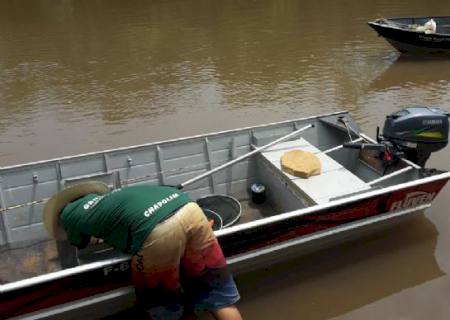 PMA prende pescador por pesca predatória