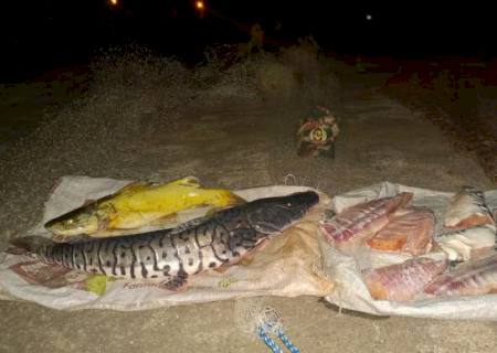 PMA prende três por pesca em piracema