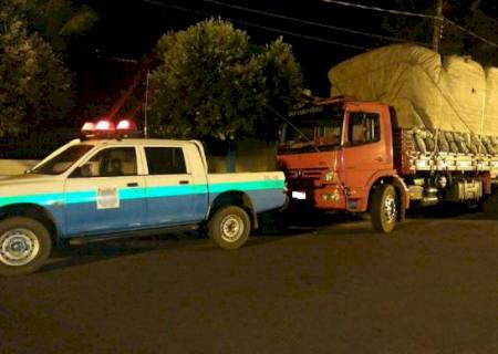 Carvoeiro de Nova Andradina tem caminhão apreendido pela PMA