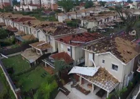 Tornado atingiu Campinas durante a madrugada