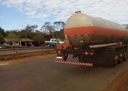 Empresa paranaense é autuada por transporte ilegal de combustível