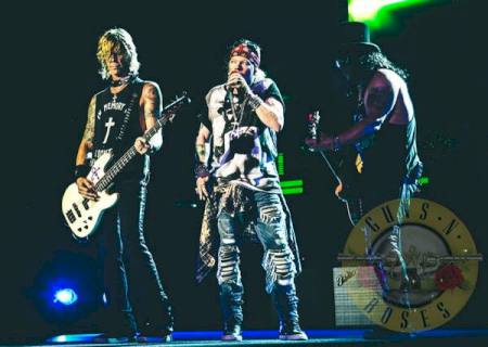 Show do Guns N´ Roses no Rio será no Engenhão