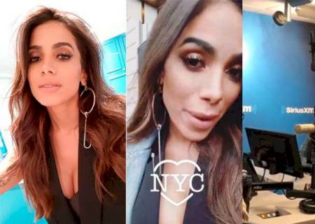 Em NY, Anitta é entrevistada por rádio americana