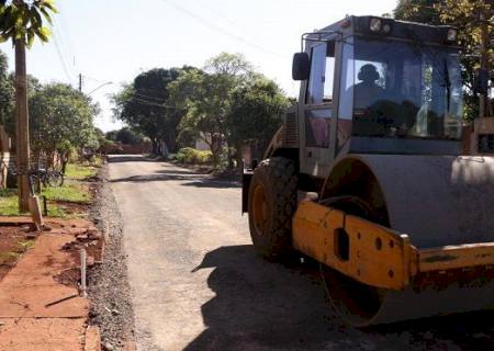 Taquarussu e mais 8 cidades são beneficiadas com mais asfalto