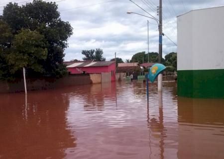 Cidades do Vale do Ivinhema estão em estado de emergência por causa das chuvas