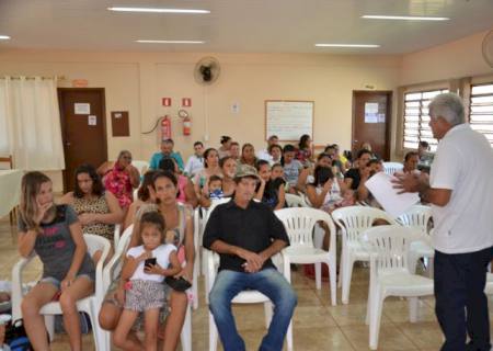 Cras de Taquarussu realiza reunião do Bolsa Família