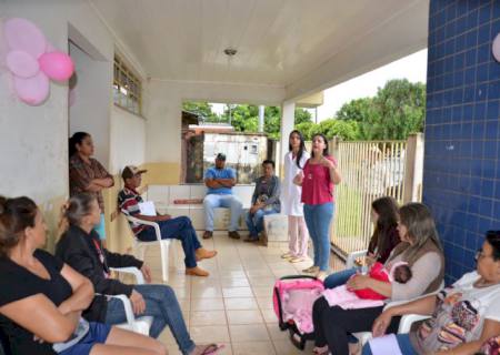 Continua as ações do Outubro Rosa em Taquarussu