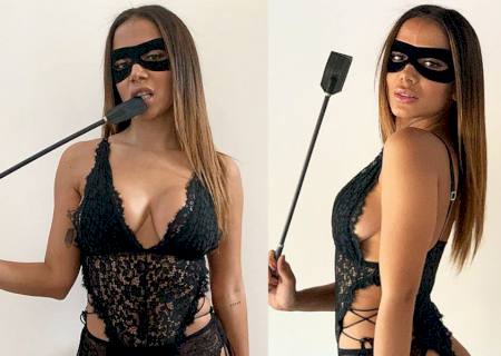 Anitta se inspira em Tiazinha para folia no Ceará, e atriz agradece