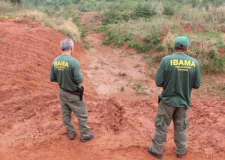 Ibama constata erosão de grandes proporções em Nova Andradina