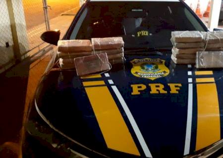 PRF apreende 21 kg de cocaína na região de Anastácio