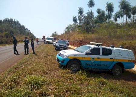 Pescador encontra cadáver na MS-141 entre Naviraí e Ivinhema