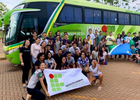 Estudantes do IFMS estão no Espírito Santo para competição nacional