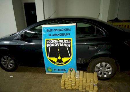 PMR apreende 38 kg de maconha durante fiscalização na base de Amandina