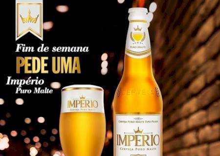 30 primeiras mesas que pedirem cerveja Império, não pagarão a primeira no Perobão 3