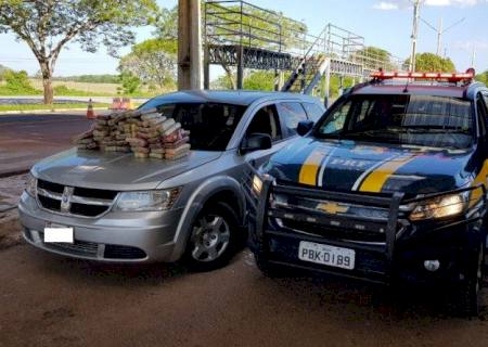 Família paraguaia é presa pela PRF com 56 kg de cocaína