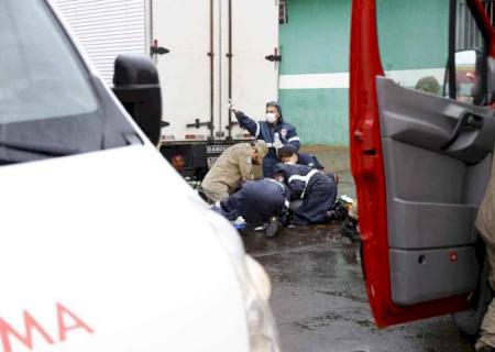 Fios de alta tensão se rompem e trabalhador morre eletrocutado em Campo Grande