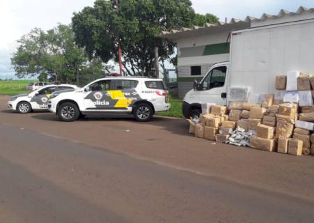 Carga com 1.340 quilos de maconha é apreendida em Rosana