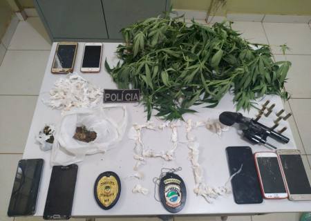 Polícia Civil realiza operação no município de Angélica contra o tráfico de drogas e homicídios