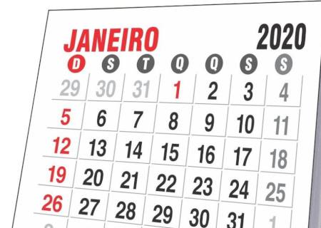 Ano novo terá 11 feriados nacionais em dias de semana