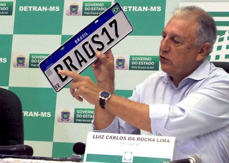 Em Mato Grosso do Sul, Detran adota placa Mercosul a partir de fevereiro