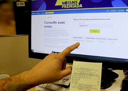 Nota MS Premiada: no primeiro mês do programa, mais de 5 milhões de notas foram emitidas com o CPF