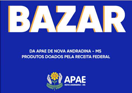 Apae de Nova Andradina realiza bazar no próximo domingo