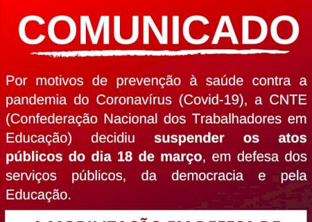 Greve geral de 18 de março está cancelada, diz Simted