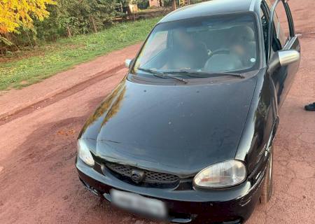 Pai sem CNH é autuado por deixar criança de 9 anos dirigir carro em MS
