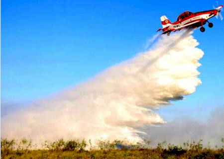 Operação Pantanal elimina maioria dos focos de calor e bombeiros monitoram área