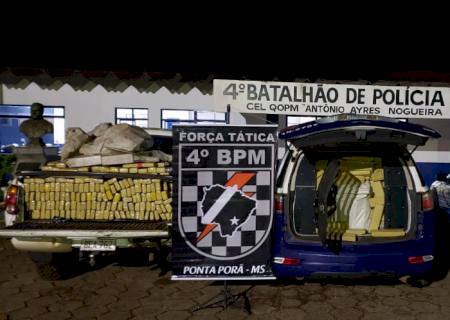 Casal é preso com 2,2 ton de maconha no quintal de casa