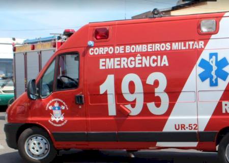 Socorristas dos Bombeiros realizam parto a caminho do Hospital Regional