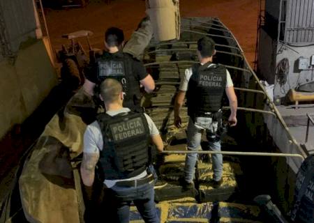 Polícia Federal apreende 11,5 toneladas de maconha em Ponta Porã