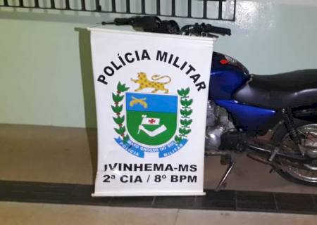 Adolescentes são apreendidos com moto e porção de maconha em Ivinhema