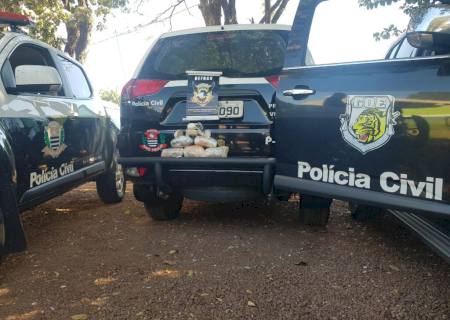 Defron e Dise de SP deflagram operação em Ponta Porã e prendem fornecedor de drogas que abastecia Prudente