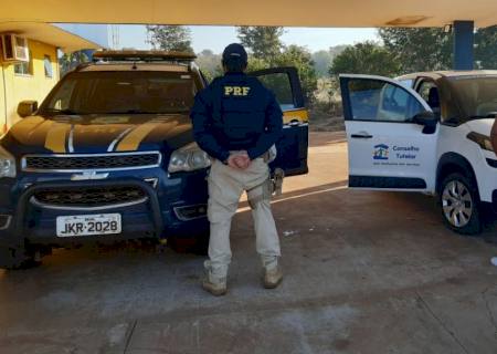 PRF e Conselho Tutelar prendem suspeito de estupro de vulnerável em Água Clara