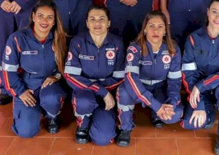 Servidoras do Samu homenageiam mulheres no Dia da Mulher