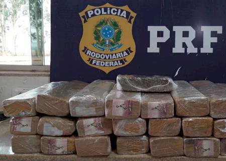 Passageira de ônibus é presa com 35 kg de maconha que tinha como destino o Estado do Pará