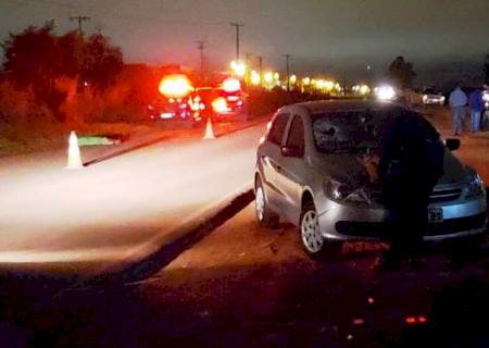 Idoso morre atropelado em Ivinhema por carro com placas de Nova Andradina